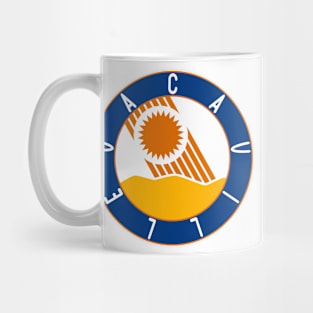 Vacaville City Flag Decal Mug